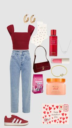 holiday inspired : valentines day #valentines #valentinesday #holiday #red #pink Cute Outfits For Valentine's Day, Valentines Day Outfit Ideas For Women, Galentine's Outfits, Cute Valentines Outfits, School Dance Outfits, Valentine Outfits, Valentines Day Outfits, Cute Valentines Day Outfits, Day Outfits