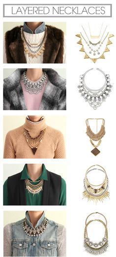 How to layer necklaces (hint: you need necklace extenders to get the perfect length) Style Outfits Winter, Layer Necklaces, Penny Pincher Fashion, Best Jewelry Stores, Statement Necklaces, Outfits Winter, Winter Fashion Outfits