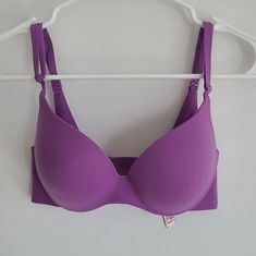 Nwot Victoria Secrets Bra Size: 32b Condition: New Without Tags, No Flaws Victoria's Secret, Purple Lace Bra, Purple Bra, Lace Bras, Purple Bras, Victoria Secrets, Purple Lace, Victoria Secret Bras, Lace Bra