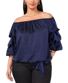 in stock Bubble Sleeve Top, Vince Camuto, Off The Shoulder, Shirts Tops, Pick Up, In Store, Shoe Accessories, Womens Shirts, Top Blouse