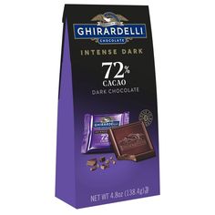 ghirraddelli intense dark 72 % cacacolate bar with chocolate