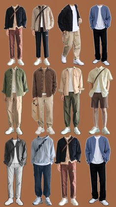 Men’s Summer Clothes Aesthetic, Softboy Outfits Summer, Korean Menswear, Fall List, Outdoorsy Outfits, Guys Fashion, Simple Casual Outfits