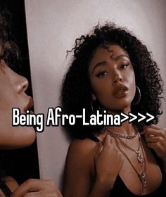 Afro Latina Hairstyles, Deja Core, Latina Core Aesthetic, Afro Latina Aesthetic, Afro Latina Women, Latina Woman Aesthetic, Afro Carribean, Afro Latinas, Hispanic Hairstyles