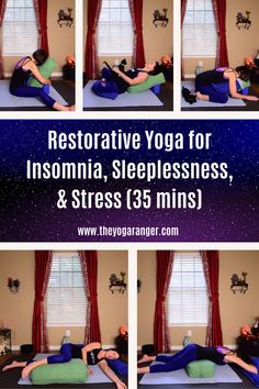 Yoga Props, Gentle Yoga, Chair Yoga, Restorative Yoga, Mind Body And Spirit, How To Get Sleep, Body And Mind, Yoga Inspiration, Insomnia