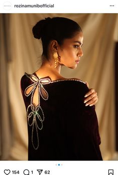 Stone Embroidery, Embroidery On Kurtis, Cord Set, Everyday Clothing, Back Neck Designs, Saree Blouse Patterns, Fashion Sketches Dresses