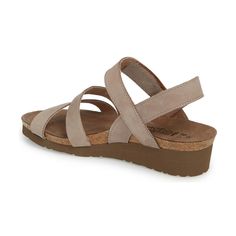 Naot Women's Kayla Stone Nubuck - 339112 - Tip Top Shoes Heels, Sandals, Eva Sole, Top Shoes, Strap Sandals, Product Features, Cork, Leather Upper, Stone