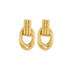 PRICES MAY VARY. ❥Make a statement with our Gold Plated Vintage Style Twist Door Knocker Stud Earrings. These earrings are inspired by the 80s-style door knocker earrings, bringing a touch of vintage glamour to your look. ❥These gold knot earrings are made of base metal. It can be kept for a long time, strong and stylish! The base metal used is safe and friendly to your skin. ❥It is excellent for daily wear as it’s smooth texture and unique style appearance, combined with great beauty. Its penda Trendy Chunky Gold Earrings, Cheap Gold-tone Statement Earrings, Chunky Gold Statement Earrings, Gold Door Knocker Earrings, Luxury Statement Earrings With Gold-tone Hardware, Door Knocker Earrings, Gold Knot Earrings, Buy Gold And Silver, Statement Hoop Earrings