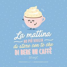 a coffee cup with the words la matina written on it and a smiling face