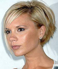 Modern Haircut and Hairstyle Trends: New Hairstyle: Concave Bob Cut Fall Winter 2010 Victoria Beckham Hair, Beckham Hair, Κούρεμα Bob, Short Hairstyles Fine, Prom Hairstyles For Short Hair, Hair Styles 2017, Funky Hairstyles, Short Bob Haircuts