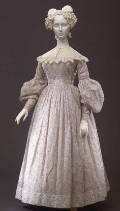 1830s Dress, 1800 Fashion, Drag Clothing, 1830s Fashion, Romantic Era, 1800s Fashion, Period Dress, 19th Century Fashion, Period Outfit