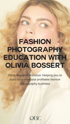 Fashion Photography Education with Olivia Bossert Photography Career, Interview Style, Get Back To Work, Photography Education, Free Instagram, Fashion Photoshoot, Photography Portfolio, Pinterest Marketing, Photography Business