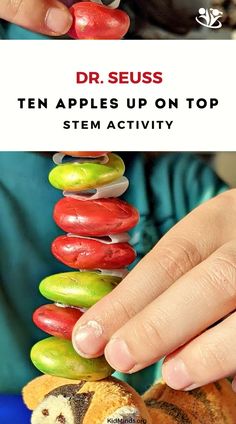 Do this simple activity after reading Dr. Seuss’s Ten Apples Up On Top, and you’ll turn storytime into a STEM lesson. Turmeric Plant, Asian Spices, Stem Lesson, Apple Activities, Stem Challenge, Stem Activity