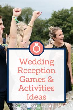 wedding reception games and activities ideas