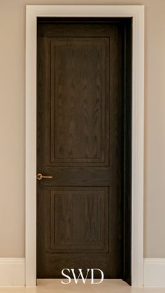 Enhance your interiors with this dark wood paneled door, designed for both style and durability. Its sleek brass handle adds a modern touch, creating the perfect blend of traditional and contemporary design. Whether for a bedroom, office, or living space, this door complements a variety of aesthetics beautifully. 🌟

#swdbespoke
#bespokedoors
#luxurydoors
#highglossdoors
#oakdoors
#bespokeoakdoors
#luxuryoakdoors
#oakstaineddoors
#internaldoors
#interiordoors
#bespokedoorsuk
#bespokedoorsdubai
#uniquedoors
#luxurydoorsusa
#luxurydoorsdubai