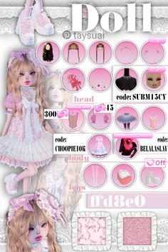 Dti Doll Theme Ideas, Di Girly Theme, Doll Dti Outfit Non Vip, Best Dti Outfits Non Vip, Doll Dress To Impress No Vip, Cute Dti Outfit Hacks Non Vip, Non Vip Dti Outfits Ideas, Dti Kawaii Outfit Non Vip, Dti Fit Ideas Free