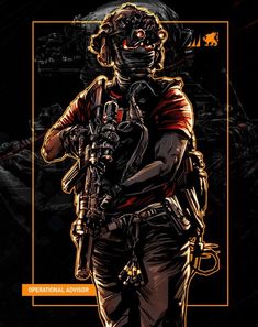 Tactical Operator Art, Delta Force Wallpaper, Army Painting Art, Tactical Reaper, Soldier Artwork, Black Powder Red Earth, Private Military Contractor, Plot Inspiration, Luxury Edit