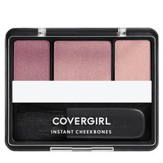 COVERGIRL Instant Cheekbones Contouring Blush, 220 Purely Plum, 0.29 oz COVERGIRL Instant Cheekbones Contouring Blush Peach Perfection is the perfect blush palette with a blend of warmth and femininity. This blush makeup delivers a warm floral scent that's not too potent or artificial, just natural enough to smell like something you want to put on your face every morning. There are four colors included in this pink blush palette: peach perfection, soft subtly, made pinks of love, and barely blus Purple Blush Makeup, Where To Put Blush, Blushes Makeup, Covergirl Blush, Best Drugstore Blush, Drugstore Blush, Plum Blush, Cover Girl Makeup, Makeup Accesories