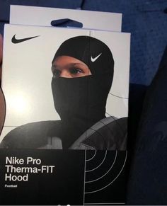 Convertible foldover design with eye opening for optimal visibility Therma-Sphere fabric with Dri-FIT technology delivers moisture wicking Balaclava style offers comfort and protection for external elements Nike Swoosh logo graphic above eye and reflective vertical stripe in the back Black And Blue Ski Mask, Nike Shiesty Mask, Prada Mask, Hip Hop Culture Photography, Nike Balaclava, Nike Ski Mask, Nike Mask, Ski Masks, Ninja Mask