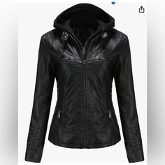 Hooded Leather Jacket Two-Piece Detachable Medium Size Leather Jacket Female Pu * Styles : Women's Hooded Leather Jacket Two-Piece Detachable Large Size Leather Pu Washed Leather Offer A Chic Appeal For Mostly Occasions, Homewear, Daily, Dating, School, Holiday, Travel, Vacation, Office, Work, Also Great Christmas Gifts For Families/Friends. Women Casual Zip Up Tie Dye Long Sleeves Hoodie Soft Lightweight Yoga Running Track Jacket Outerwear Sweatshirt. Loose Women's Denim Jean Jacket,Oversize Vintage Denim Jacket,Long Sleeve Boyfriend Denim Jacket Coat. * Features : Women's Hooded Leather Jacket Two-Piece Detachable Large Size Leather Pu Washed Leather, Windproof, Waterproof, Easy To Care F Leather Jacket Hoodie, Apricot Beige, Vampire Clothes, Leather Jacket With Hood, Womens Coats, Edgy Chic, Pu Leather Jacket, Women Jackets