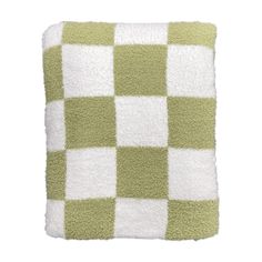 PRICES MAY VARY. LUXURIOUSLY SOFT - Perfect for chilling on the couch and bed with this lightweight and breathable knitted throw blanket, like wrapping up in a stretchy cloud. CHECKERED BLANKET - Checkered green and white blanket for reversible use, provides the perfect accent for your living room and bedroom. VERSATILE USAGE - Couch throw, Bed Blanket, Outdoor Indoor Blanket, Travel, a perfect gift for any occasion. EASY CARE - 100% High Density Polyester Microfiber. Machine Wash Cold /Gentle C Checkered Throw Blanket, Plush Couch, Barefoot Dreams Blanket, Modern Blankets, Blanket For Bed, Flannel Bedding, Pattern Blanket, Couch Blanket, Reversible Blanket