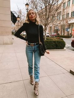 Black Turtleneck Outfit, Outfits Leggins, Girls Fall Fashion, Turtleneck Outfit, Outfit Chic, Black Turtleneck, Outfit Inspo Fall, Fall Fashion Outfits