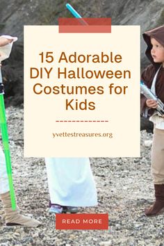 Explore 15 adorable DIY Halloween costumes for kids with simple tutorials and ideas that foster creativity and fun. Each costume is crafted with kid-friendly charm and may not require sewing!