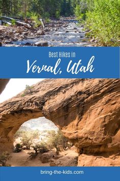 the best hikes in vernal, utah