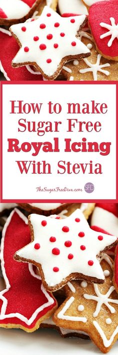 how to make sugar free royal icing with stevia - the best way to decorate cookies