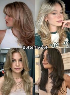 #hair #haircut #womensstyle #haircare #hairgoals #hairstyle #haircolor Κούρεμα Bob, Aesthetic Hairstyles, Butterfly Cut, Hair Inspiration Long, Fishtail Braid, Hair Stylies, Haircuts For Medium Hair