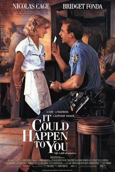 a movie poster for the film, it's cold happen to you with a police officer