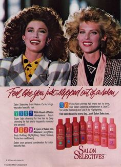 an advertisement for lipstick with two women in the background