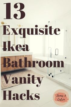 bathroom vanity hacks that are easy to use