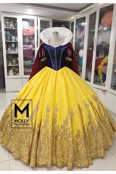 Snow White Royal Disney Princess Disney Ballgown Adult Snow | Etsy Princess Wedding Dresses Cinderella, Disney Princess Inspired Dresses, Disney Princess Gowns, Disney Inspired Dresses, Disney Princess Wedding Dresses, Birthday 15, Blue Sparkly Dress, Inspired Wedding Dress, Snow White Dresses