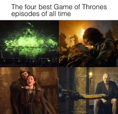 the four best game of thrones episodes of all time memes,