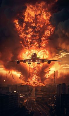 Logo Produk, Nuclear Art, Prophetic Art Worship, City On Fire, Apocalypse Landscape, Nuclear Apocalypse, Nuclear Explosion, Uss Iowa, Lux Series