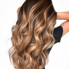 Honey Caramel, Hair Color Caramel, Long Wavy Hair