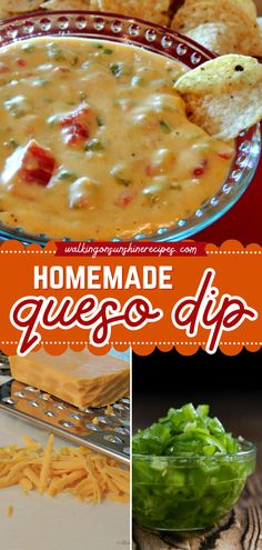 Easy Cinco de Mayo food in just 30 minutes! Everyone will rave about this homemade queso dip recipe. It's such a delicious fiesta appetizer without fake cheese! Enjoy it with your Cinco de Mayo food and other Mexican fare! Homemade Caso Dip, 5 Ingredient Queso Dip, Best Homemade Queso Dip, Homemade Mexican Cheese Dip, How To Make Queso Dip, Queso Dip Recipe, Homemade Queso, Homemade Queso Dip, Queso Dip Easy