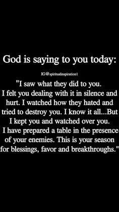 a black and white photo with the words god is saying to you today