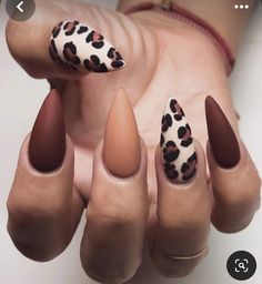 Print Nail Art, Cheetah Nails, Animal Print Nails