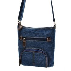 Cross Body Messenger Denim Shoulder Bag Casual Purse Women Handbag Casual Bag Description Department:Women Colour:Blue Closure:zipper Size:22*19*4cm Handle Style: Crossbody Strap Exterior Material:Denim Note: Due to manual measurement, please allow 1-5cm difference, thank you. Due to the difference between different monitors, the picture may not reflect the actual color of the item. Packing List: 1*Bag Payment * Please make payment asap, then we can arrange shipment for you asap Shipping * Item Återvinna Jeans, Tas Denim, Jean Purse, Tas Bahu, Denim Purse, Denim Handbags, Pocket Handbag, Denim Shoulder Bags, Denim Bags