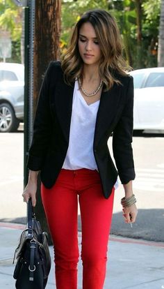 Casual Work Attire, Work Outfit Office, Blazer Outfits Casual, Blazer Outfits For Women, Blazer White, Blazer Outfit