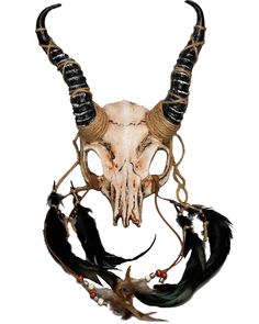 PRICES MAY VARY. The Original Ram Horns Animal Skull Headwear by Beyond Masquerade. Introducing Beyond's handcrafted Elk Antler Ram Horns Headpiece, a unique and exquisite accessory that seamlessly blends nature's beauty with artisan craftsmanship. Crafted with the utmost care and precision, this headpiece is a testament to the dedication and creativity of our skilled artisans. 100% Brand New. Worn as a headpiece with a harness strap included. Measurements: Full Skull with Antlers are approximat Demonic Goat, Horns Cosplay, Antelope Skull, Cosplay Horns, Costume Masquerade, Paper Mache Mask, Devil Mask, Goat Horns, Deer Horns