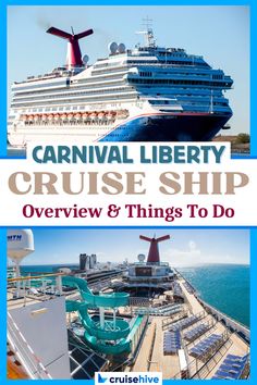 the carnival liberty cruise ship and other things to do