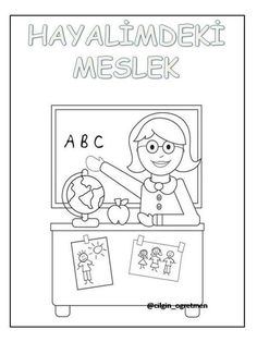 Welcome To Preschool, Welcome To Kindergarten, Kindergarten Coloring Pages, Teacher Appreciation Printables, Welcome To School, Preschool Coloring Pages, School Coloring Pages, Happy Teachers Day, Teacher Worksheets