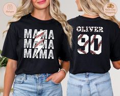 Custom Baseball Mama Shirt, Personalized Baseball Shirt, Baseball Mom Shirt,Sports Mama Shirt,Baseball Shirt With Name and Number, Mom Shirt HOW TO ORDER: 👕 Select your size in the drop-down menu. 👕 Select your size in the drop-down menu. 🛒 Click Add to Cart, then choose your shipping option.  SIZING: 📏 All sweatshirts and t-shirts are unisex, classic fit. Please refer to the size chart in the listing photos for details. 👕 Easy measuring tip: Take your favorite shirt, lay it on a flat surfa Baseball Mom Shirt, Baseball Mama, Personalized Baseballs, Baseball Mom Shirts, Toddler Hoodie, Baseball Shirt, Solid Color Shirt, Baseball Mom, Baseball Shirts