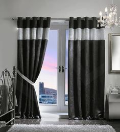 DIAMANTE THERMAL BLACKOUT PAIR CURTAINS READY MADE EYELET RING TOP FULLY LINED
#ad Velvet Style, Luxury Curtains, Velvet Fashion, Affordable Luxury, Contemporary Living, 3 Layers, Drapes Curtains