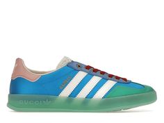 adidas x Gucci Gazelle Multicolor (Women's) - 707867U7R103660 - US Luxury Brands Shopping, Adidas X Gucci, Adidas Gucci, Harrods London, Luxury Clothing Brands, Baby Nike, Gucci Sneakers, Adidas Kids, Rose Rouge