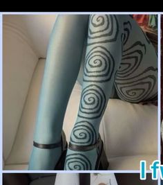 Splatoon Tattoo, Fun Tights, Funky Tights, Weird Style, Women's Tights, Under Your Spell, People With Disabilities, Funky Outfits, Spiral Pattern