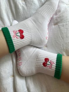 Breathable Casual Socks For Gym, Breathable Casual Gym Socks, Comfortable Breathable Socks For Spring, Comfortable Sports Socks For Spring, Sporty Green Socks For Streetwear, Cute White Non-slip Socks, Breathable Sports Socks For Spring, Green Sporty Anti-odor Socks, Sporty Green Anti-odor Socks