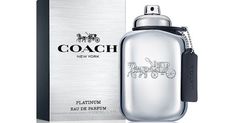 Coach Metropolitan Mens, Coach Cologne For Men, Bath And Body Works Mens Cologne, Luxury Hallmarked Classic Cufflinks, Expensive Mens Cologne, Coach New York, Great Deals, Flask, Platinum